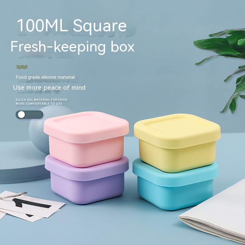 Food Storage Safety - Boîte à lunch en silicone scellée