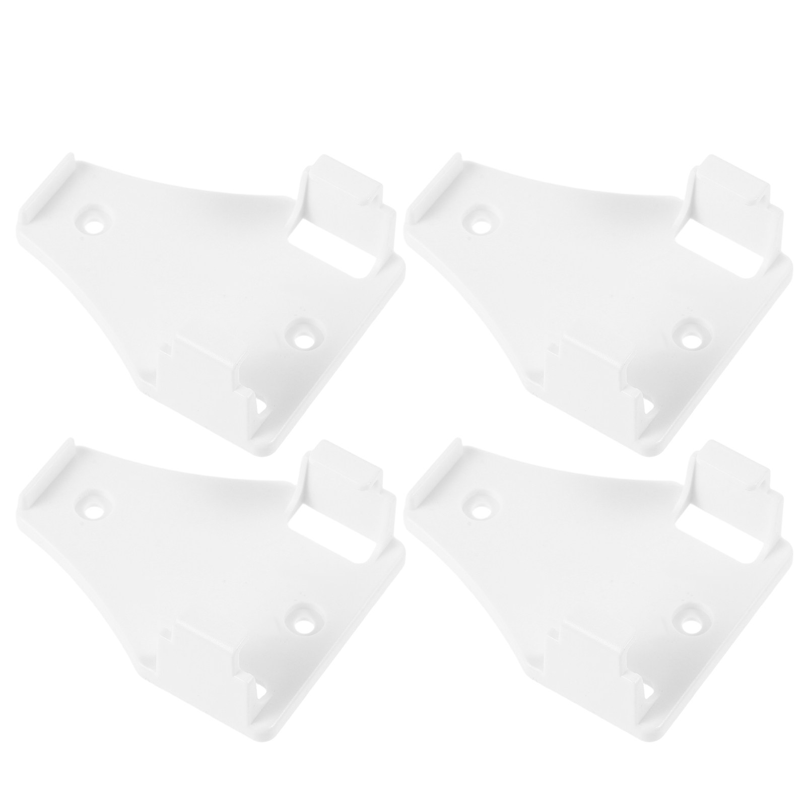 Food Storage Plastic Boxes - 4 pièces Support mural en plastique