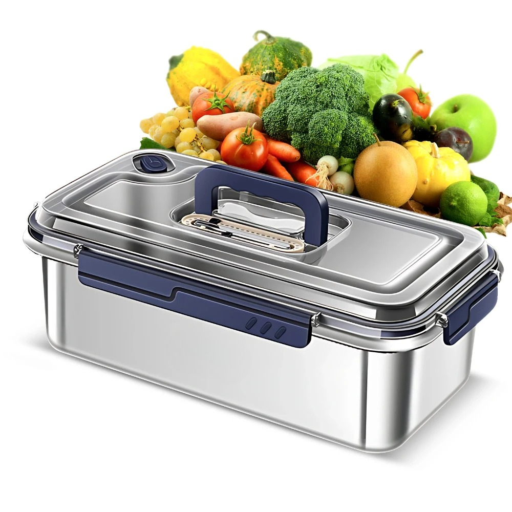 Xl Food Storage Containers With Lids - Récipient de stockage des aliments hermétique,