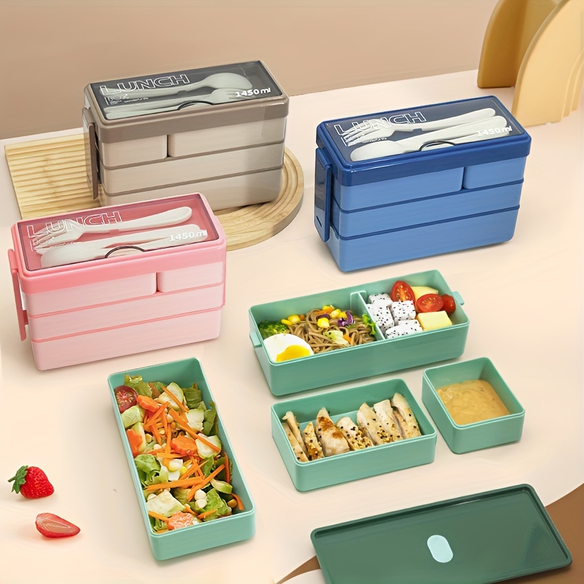Food Storage With Scoop - Boîte à lunch Bento de grande