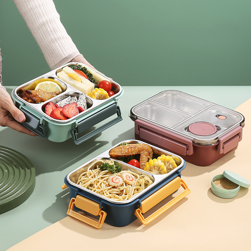Food Storage Thermos - Boîtes à lunch à 2/3 compartiments