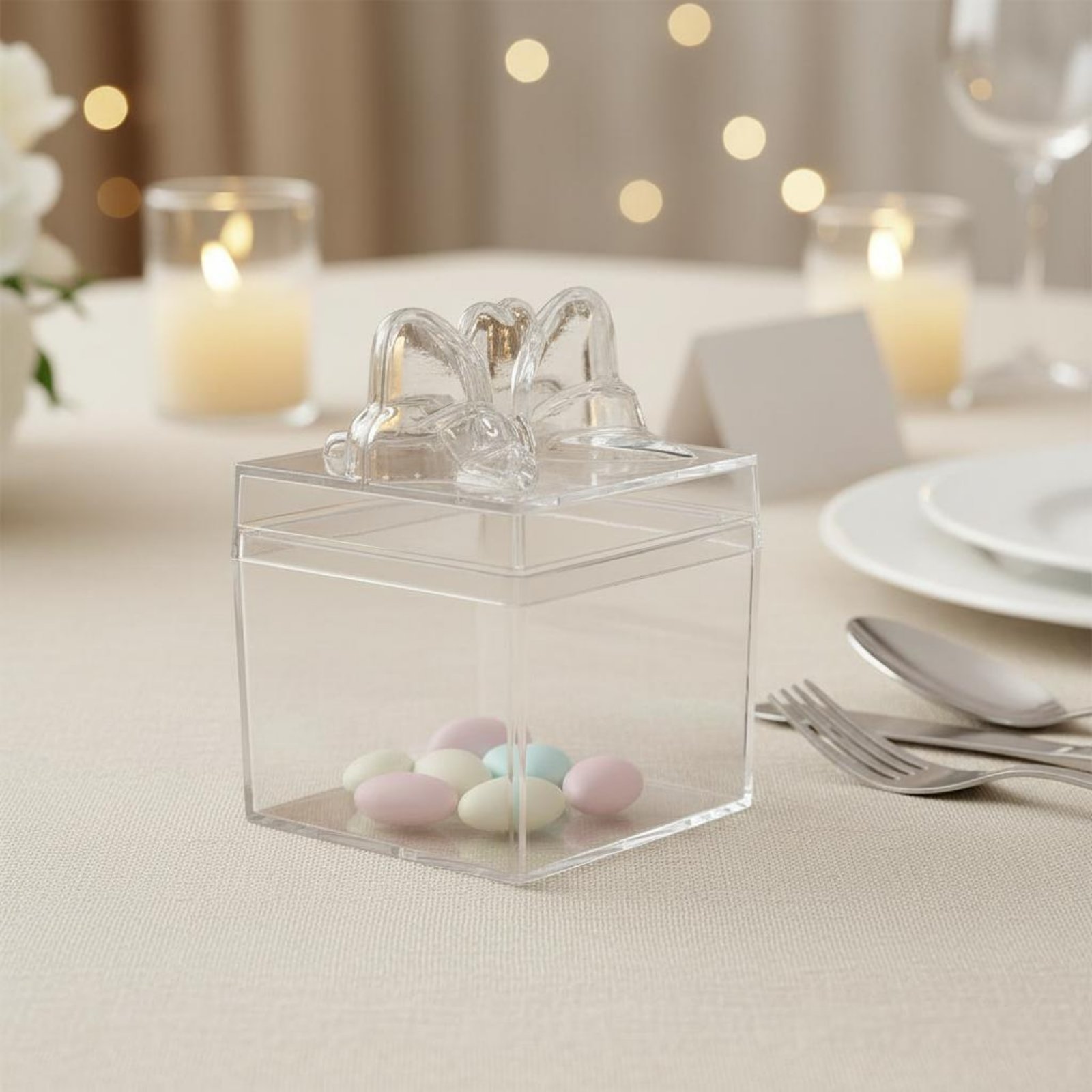 Food Storage For - Boîte à bonbons en plastique transparent