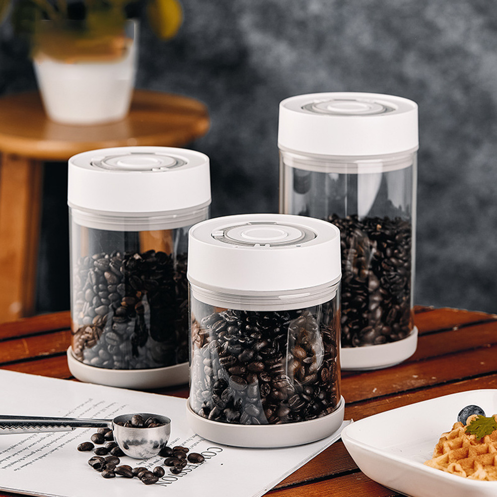 Food Storage Ideas - Bocal à café en verre résistant