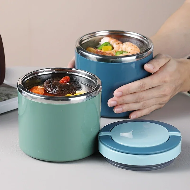 Food Storage Thermos - Pot thermique alimentaire en acier inoxydable,