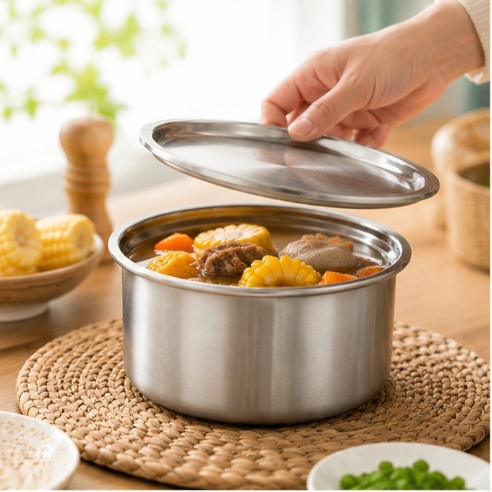 Food Storage In Stainless Steel - Ramequin en acier inoxydable 304 avec