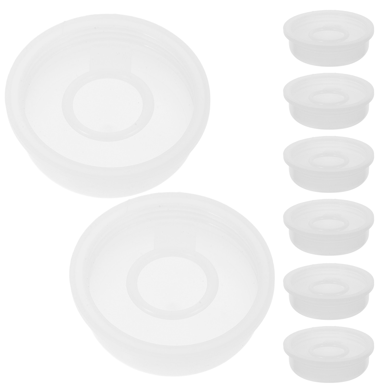 Food Storage For - Lot de 10 couvercles en plastique