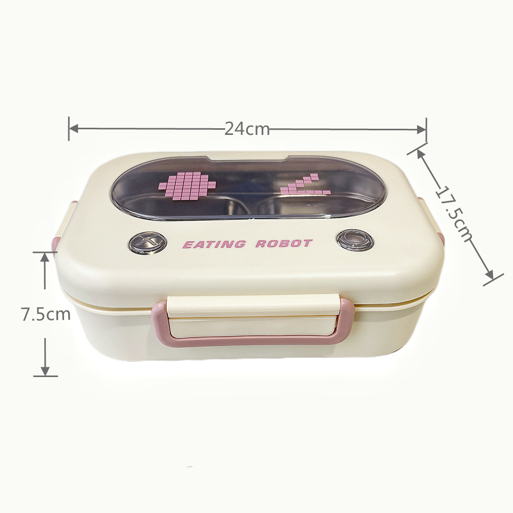 Food Storage Prep Containers - Boîte à bento thermique en acier