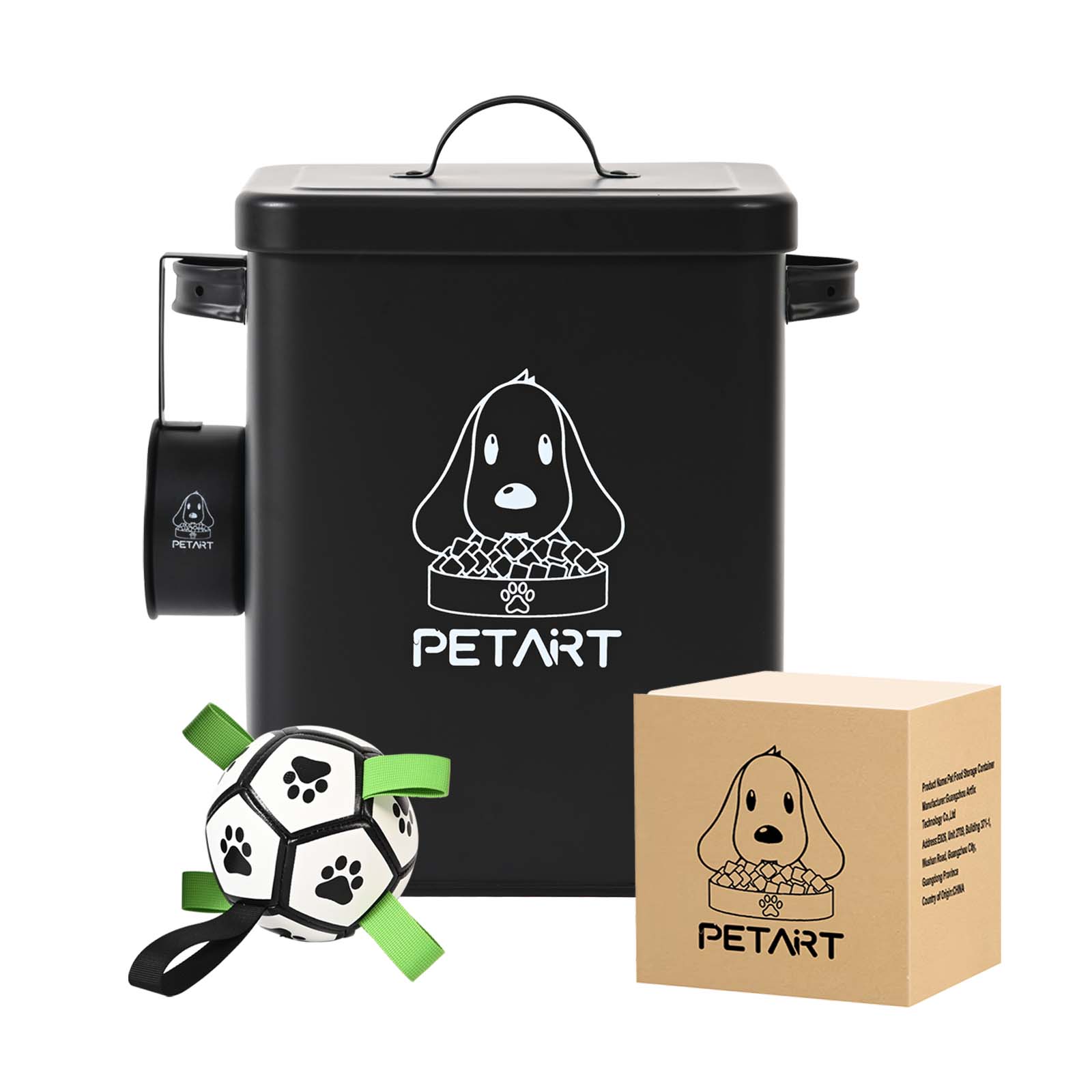 Food Storage Dog - Mangeoires pour chiens de grande capacité,