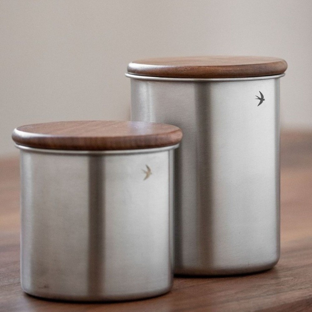 Xl Food Storage Containers With Lids - Nouveau pot à matcha en acier