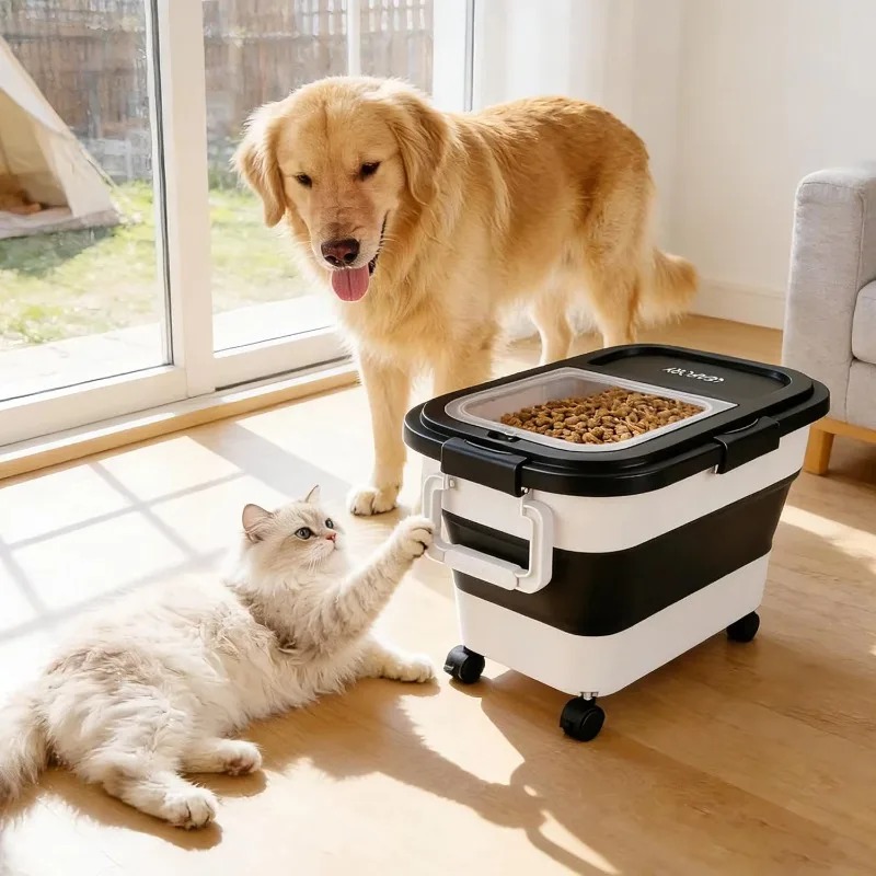 Food Storage With Wheels - Conteneur de stockage pour nourriture pour