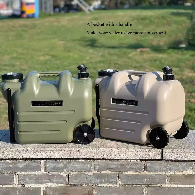 Food Storage With Wheels - Seau de camping grande capacité 28L,