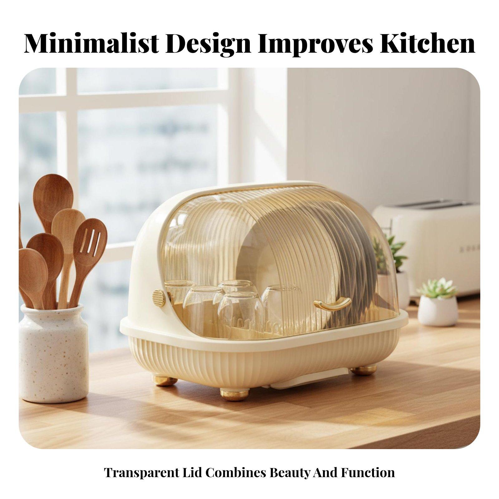 Food Storage Organiser - Égouttoir à vaisselle en polypropylène avec
