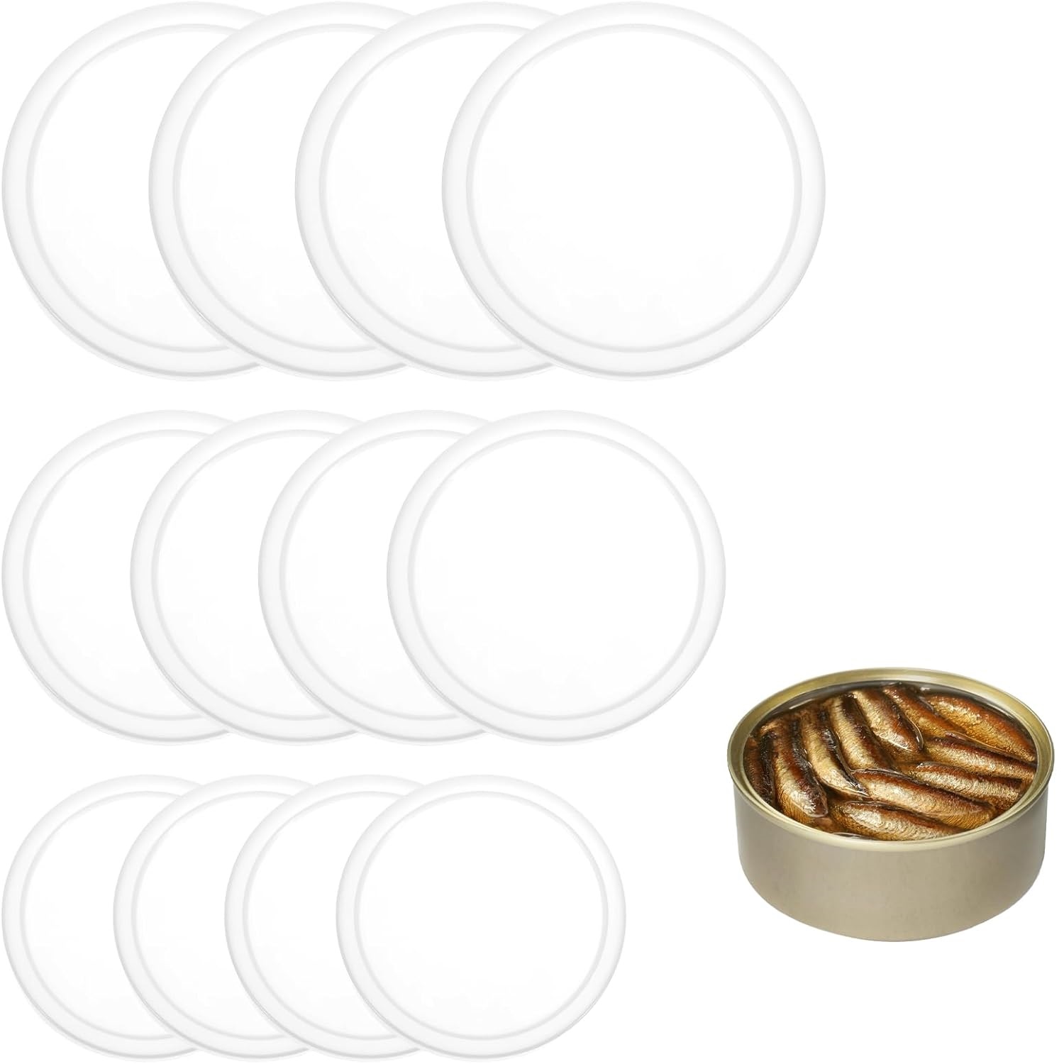 Silicone Stretch Lid - Couvercles de canettes de nourriture pour