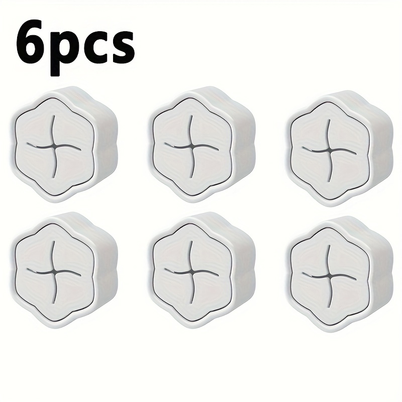 Food Storage Organiser - Lot de 6 supports muraux autocollants