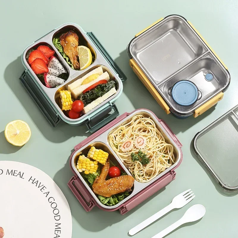 Food Storage Thermos - Boîtes à déjeuner portables de 850ml
