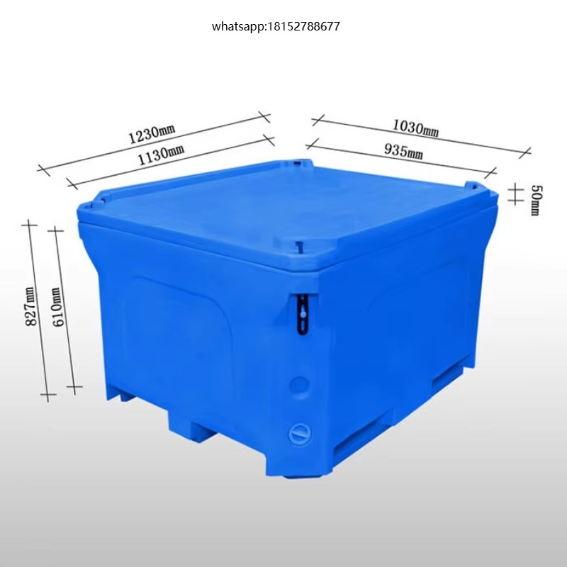 Food Storage Plastic Boxes - Boîte en plastique rotomoulé isolée de