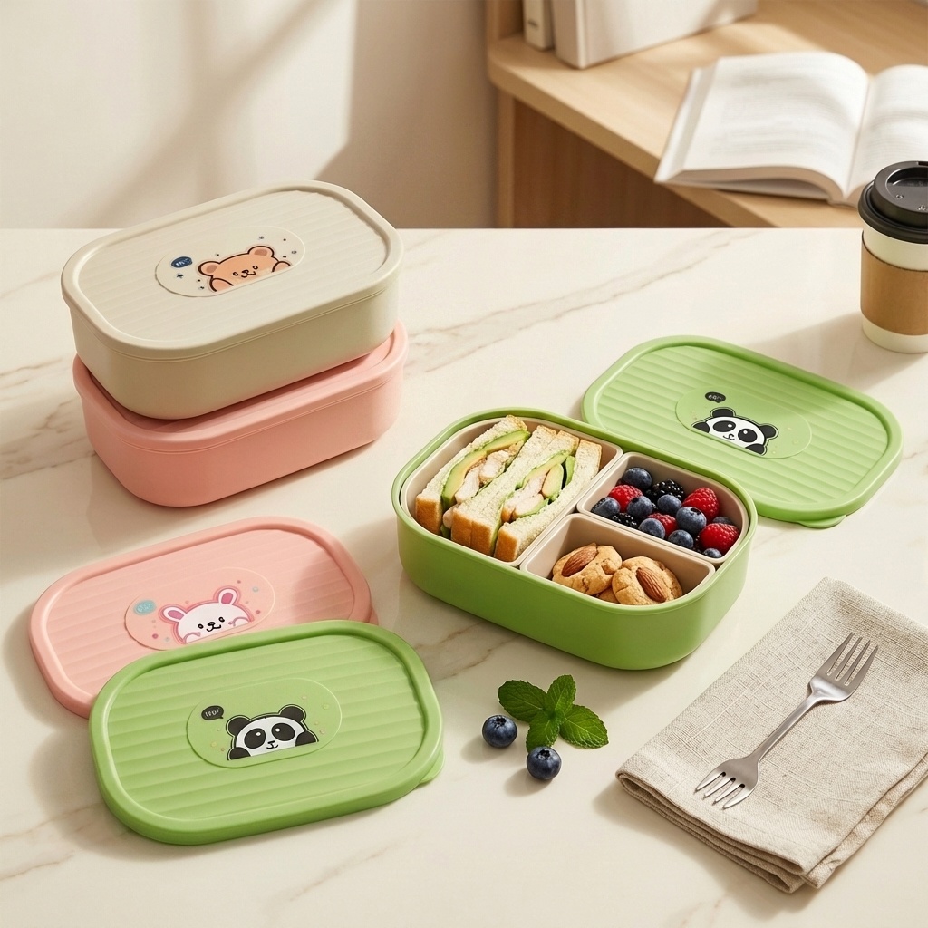 Food Storage Safety - Boîte à lunch en plastique mignonne