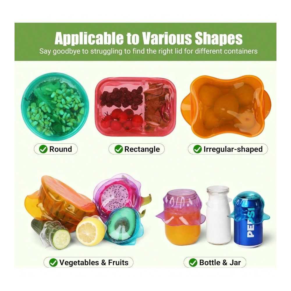 Couvre-aliments extensibles po - Silicone Stretch Lid avis et prix