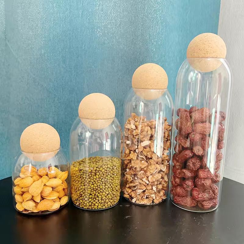 Bocaux de stockage en verre tr - Food Storage Glass Round avis et prix