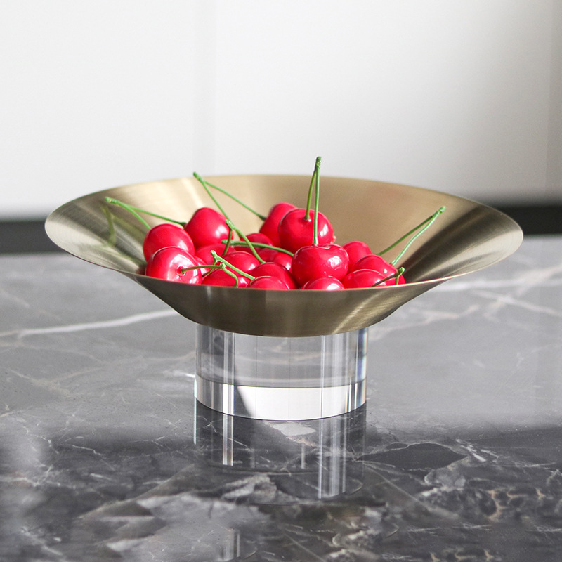 Plateau à fruits carré irrégul - Food Storage Glass Round avis et prix