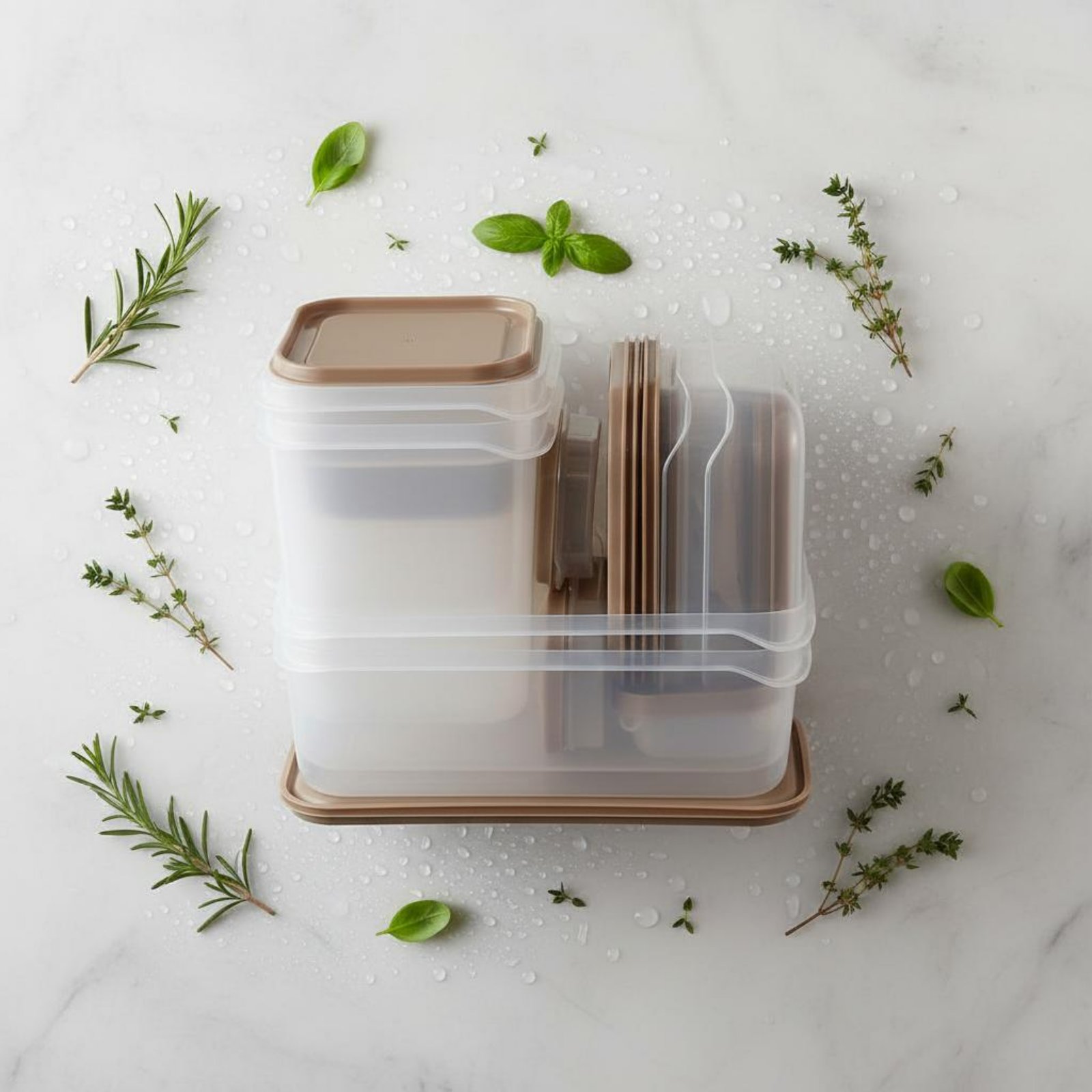 Ensemble de 17 boîtes de range - Food Storage Plastic Boxes avis et prix