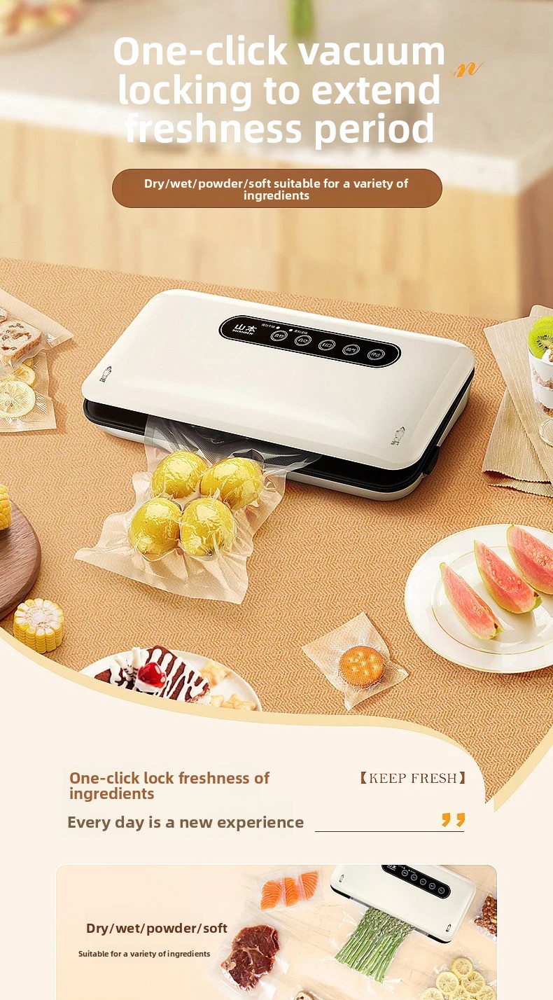 Mini machine à sceller sous vi - Food Storage Vacuum Sealer Machine avis et prix