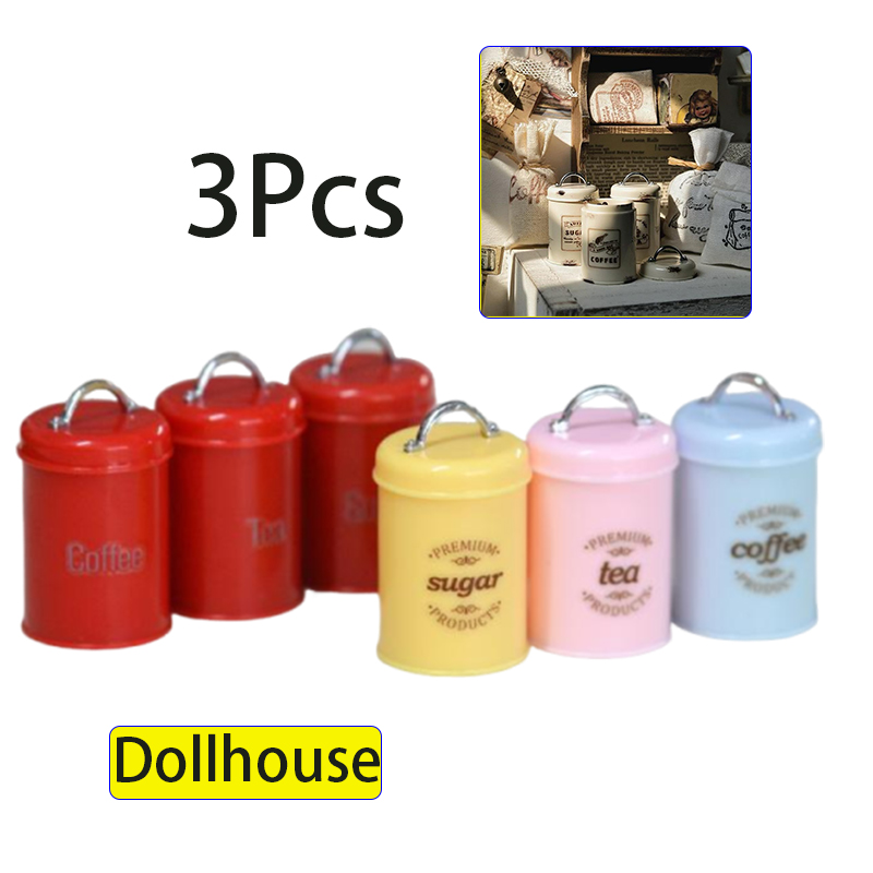Maison de poupée Miniature, 3  - Food Storage For avis et prix