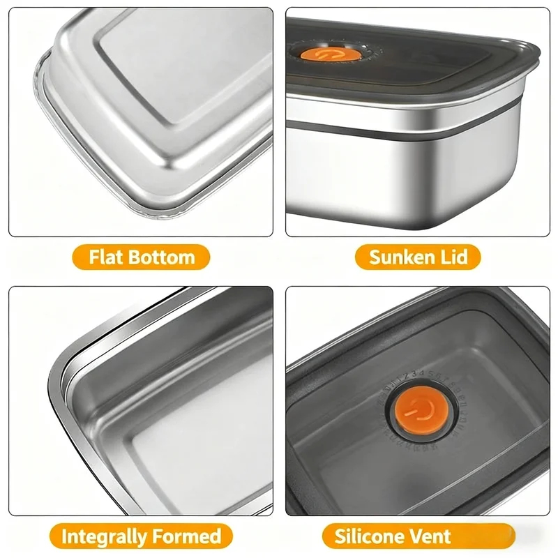 Boîte à bento en acier inoxyda - Food Storage Safety avis et prix