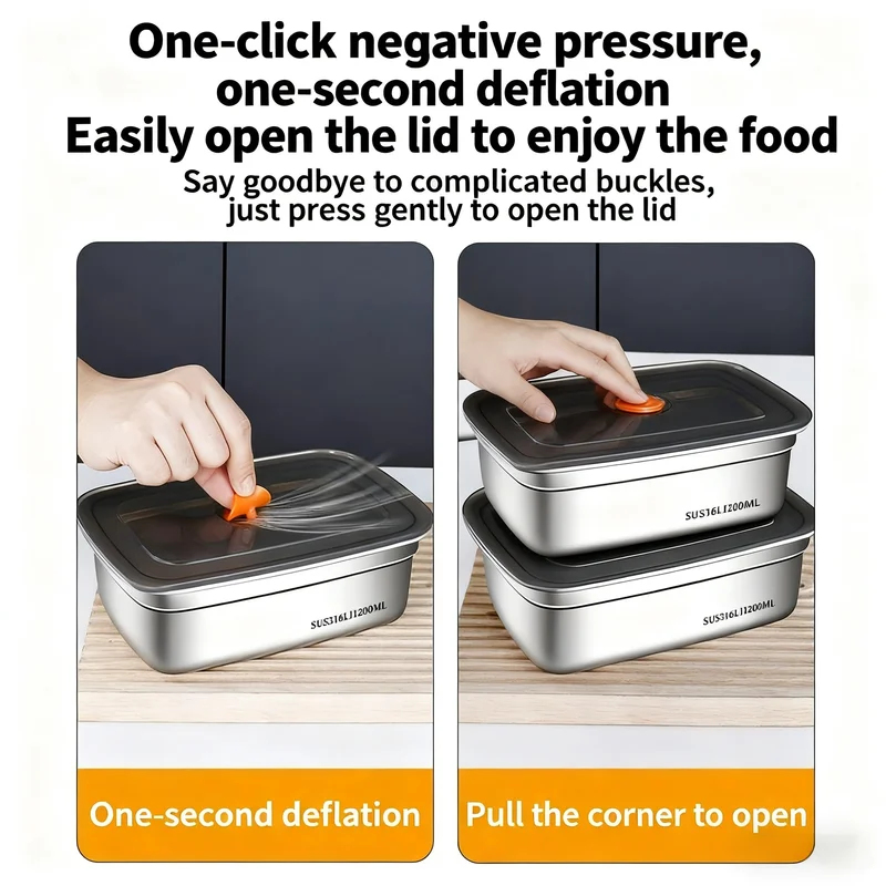 Boîte à bento en acier inoxyda - Food Storage Safety avis et prix