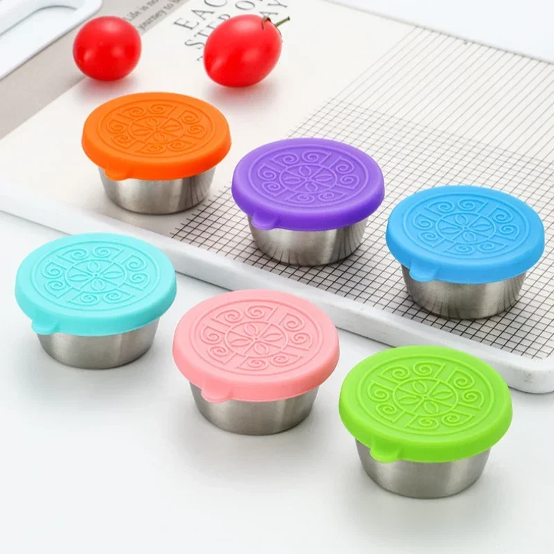 Gobelets à Sauce à tremper en  - Silicone Stretch Lid avis et prix