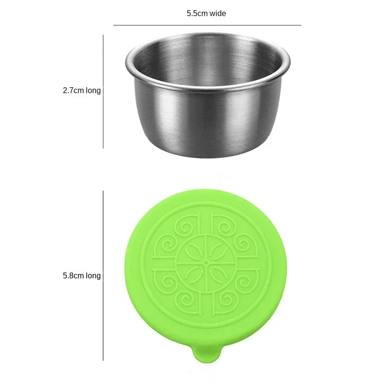 Gobelets à Sauce à tremper en  - Silicone Stretch Lid avis et prix