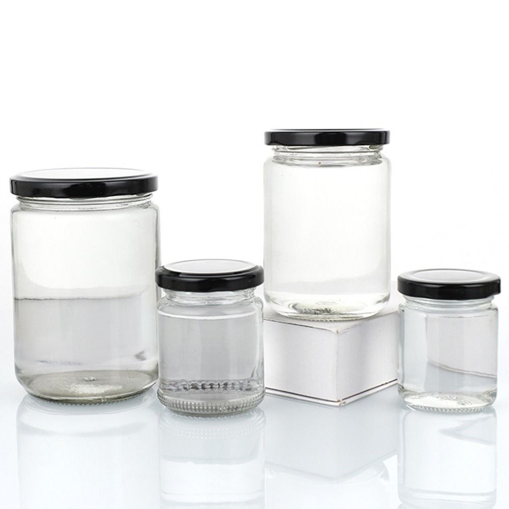 Bocal en verre noir hermétique - Food Storage Glass Round avis et prix
