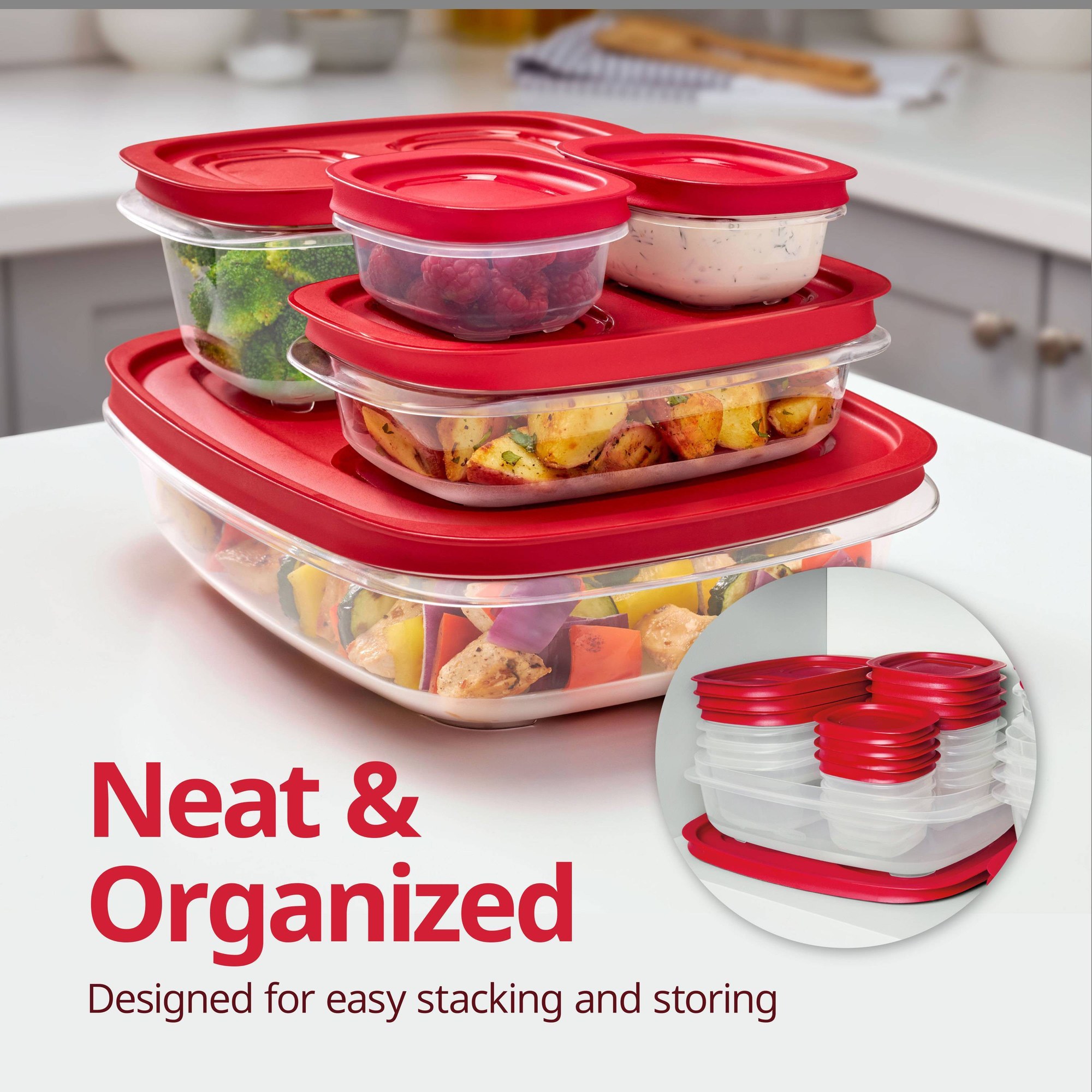 Conteneur de stockage alimenta - Food Storage Prep Containers avis et prix