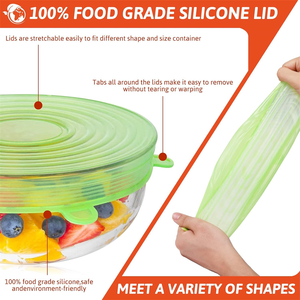 Couvercle de conservation en s - Silicone Stretch Lid avis et prix