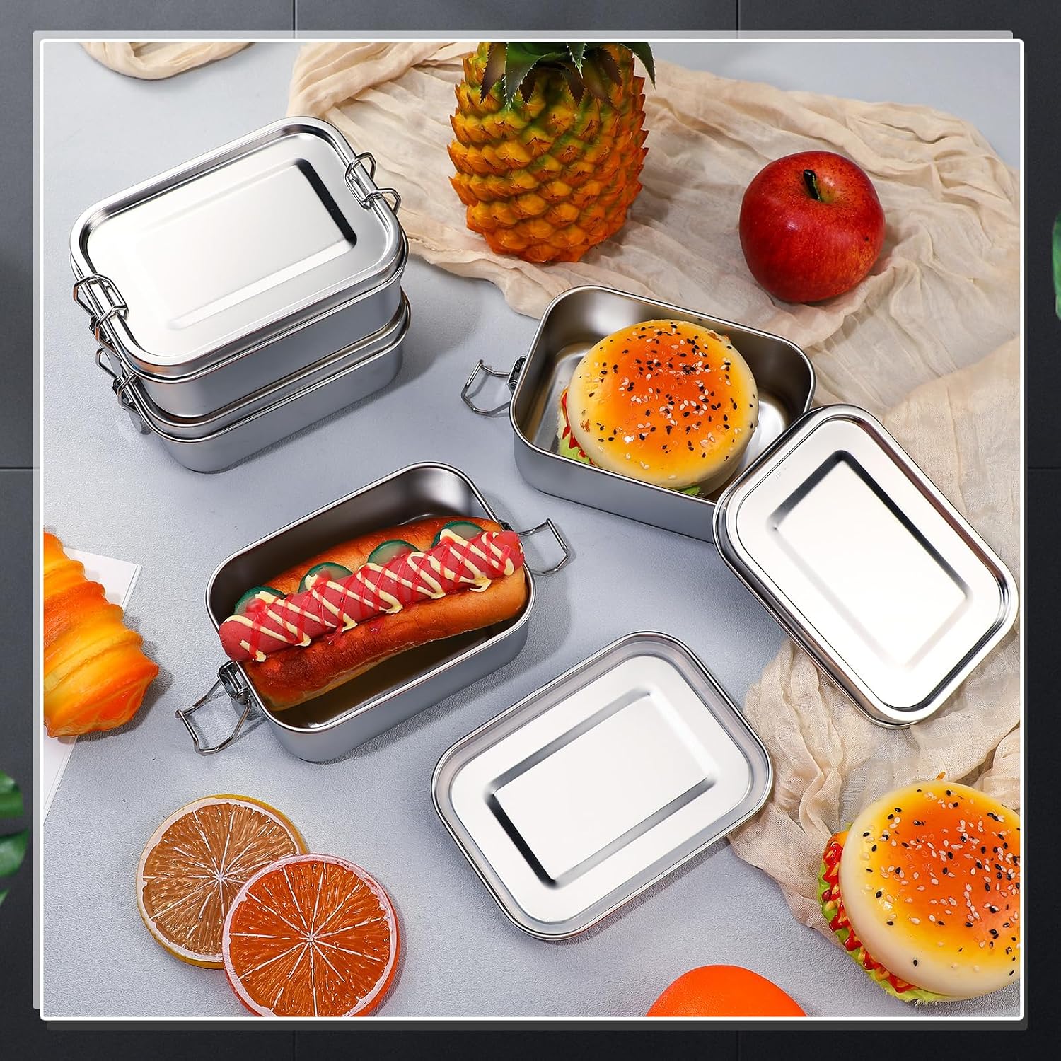 Boîtes de conservation aliment - Food Storage With Dividers avis et prix
