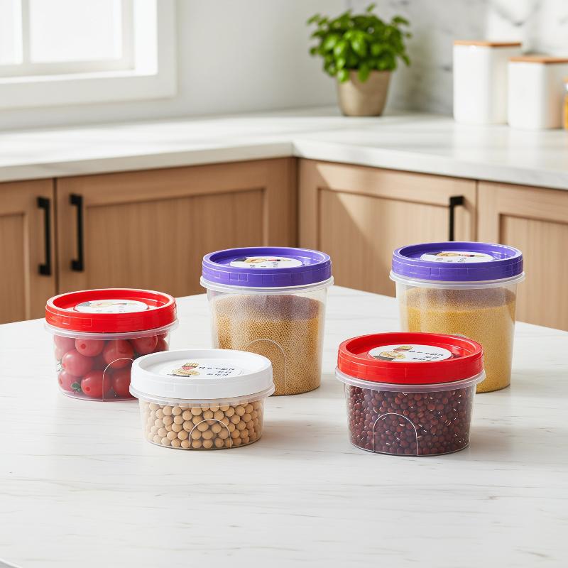 4 boîtes rondes de conservatio - Food Storage Glass Round avis et prix