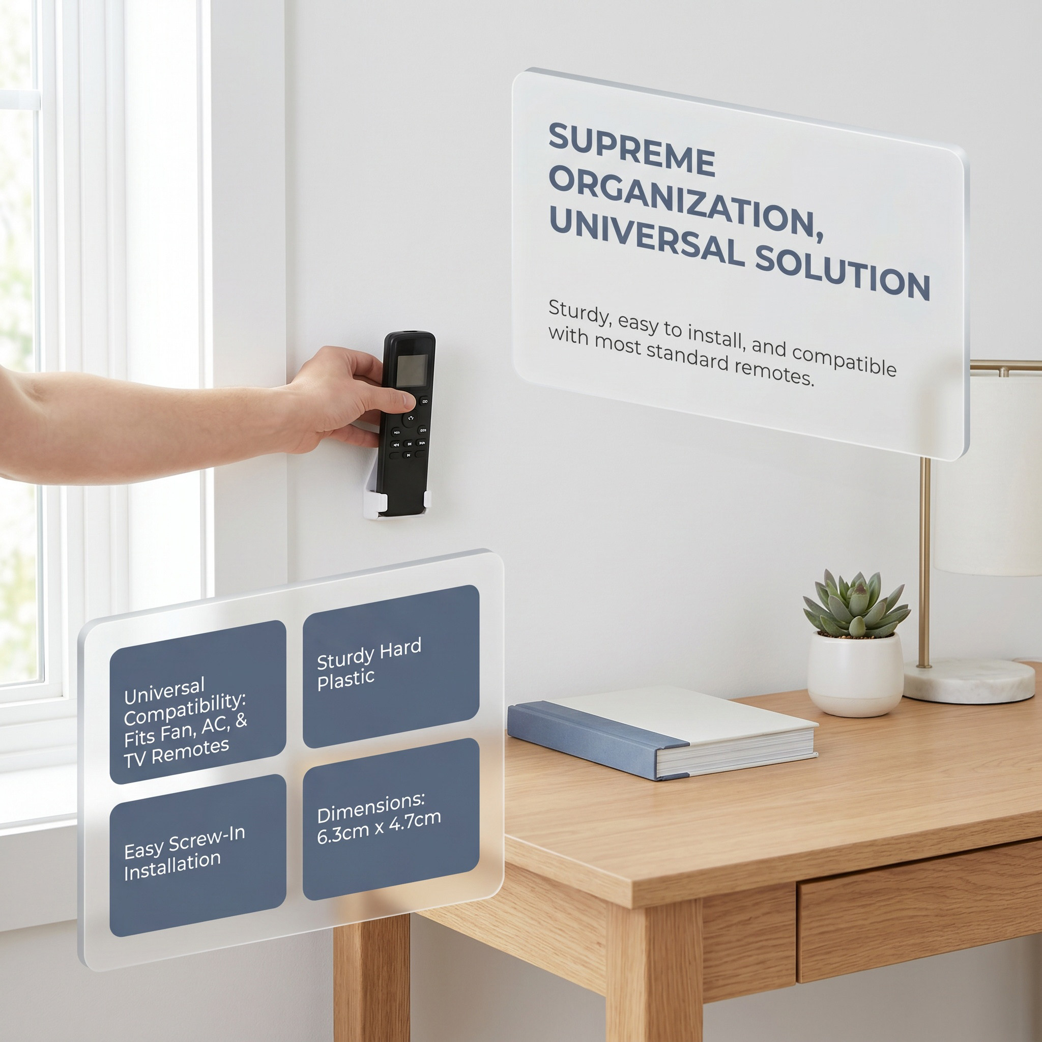 4 pièces Support mural en plas - Food Storage Plastic Boxes avis et prix