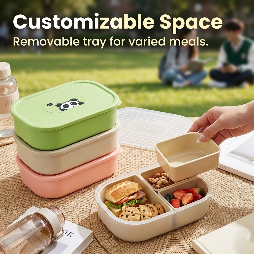 Boîte à lunch portable en plas - Food Storage Safety avis et prix