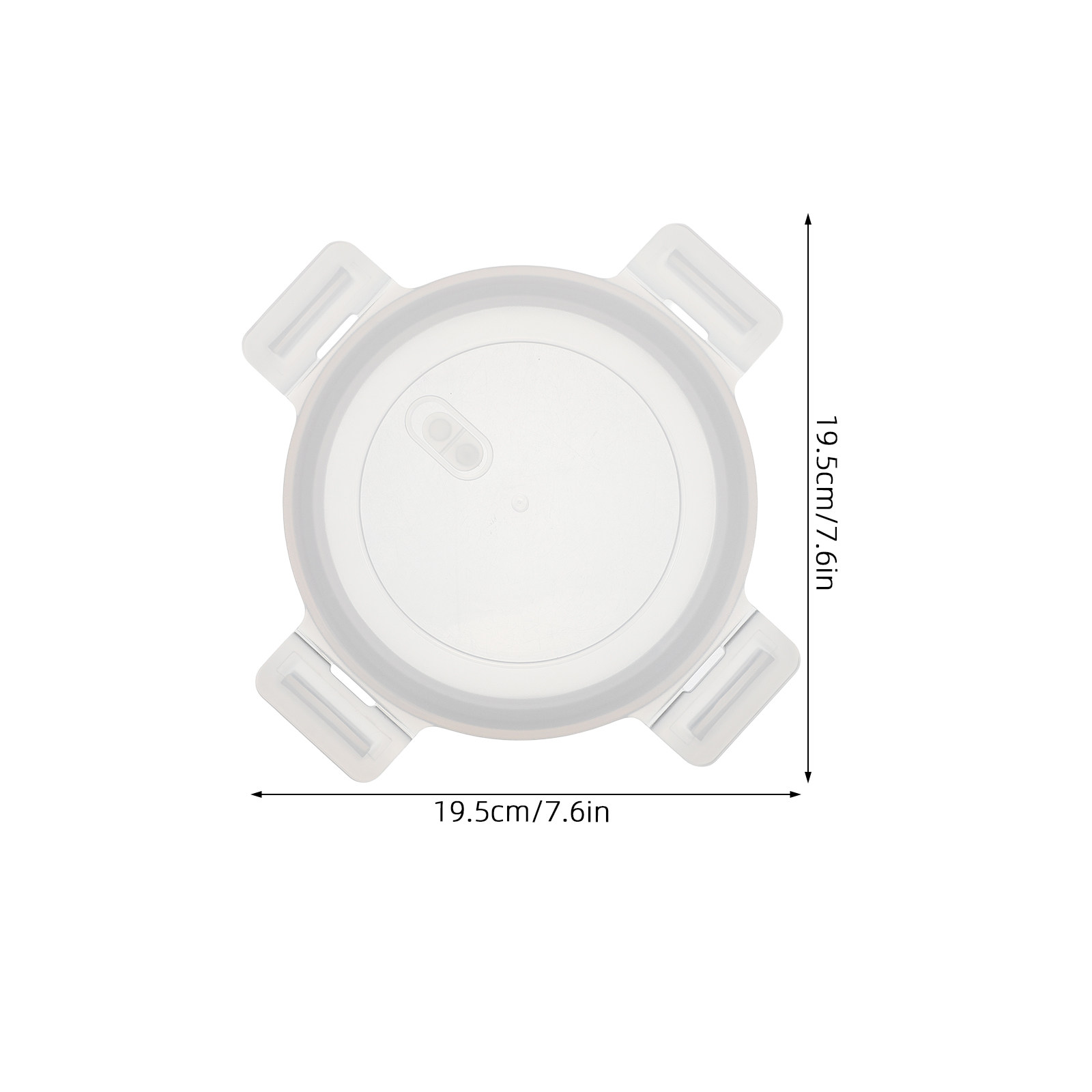 Couvercle de remplacement rond - Food Storage Glass Round avis et prix