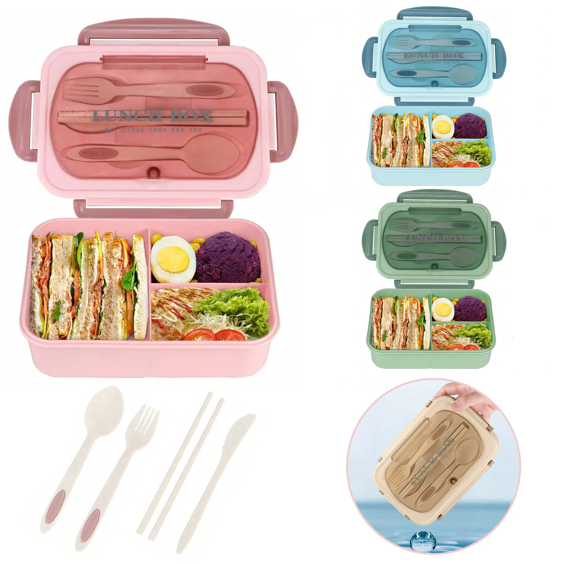 Boîte à bento pour adultes ave - Food Storage Safety avis et prix