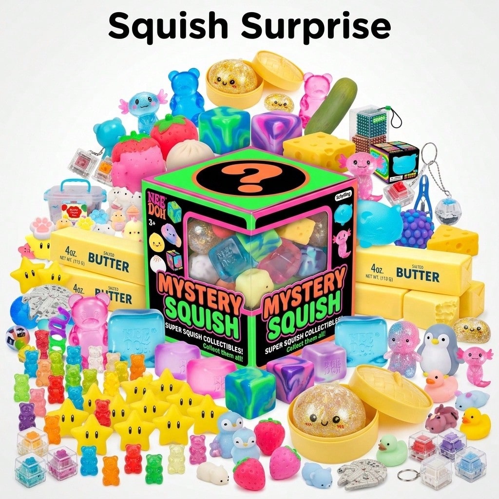 Boîte surprise - Jouets squish - Food Storage For avis et prix