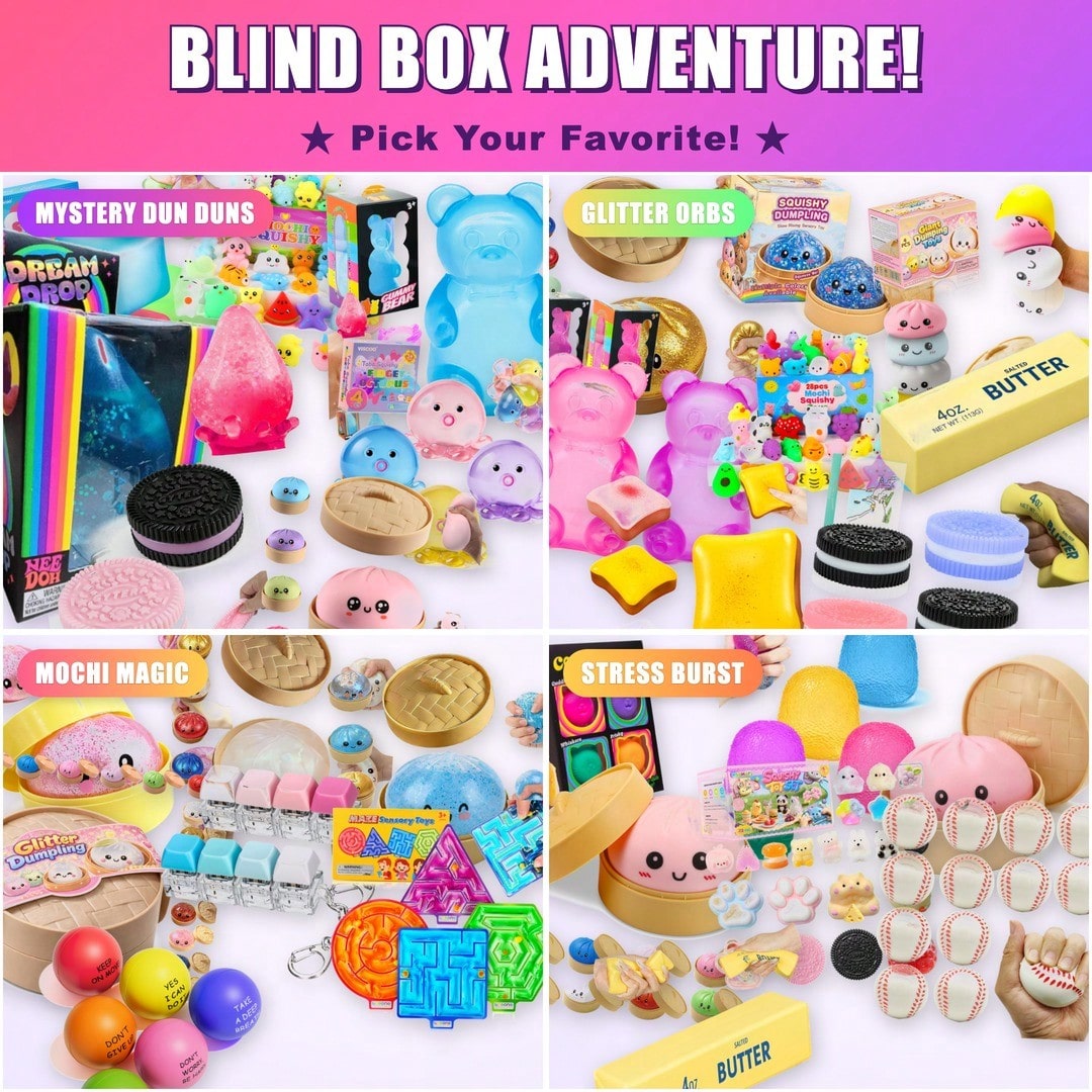 Boîte surprise - Jouets squish - Food Storage For avis et prix