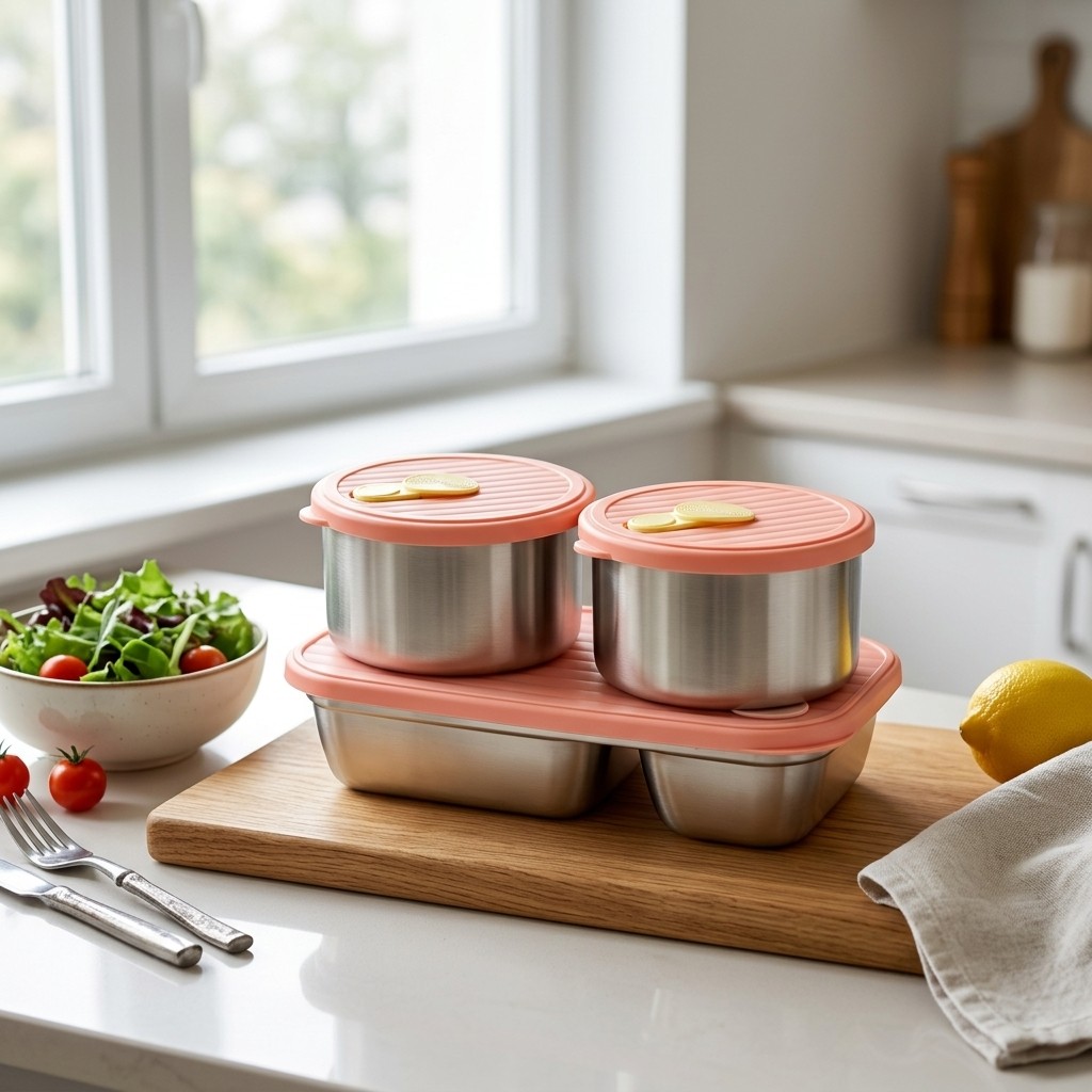 Boîte à lunch en acier inoxyda - Food Storage Safety avis et prix