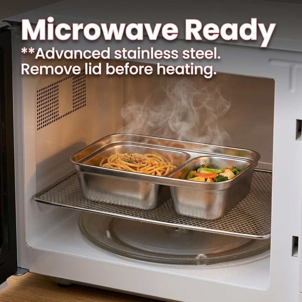 Boîte à lunch en acier inoxyda - Food Storage Safety avis et prix