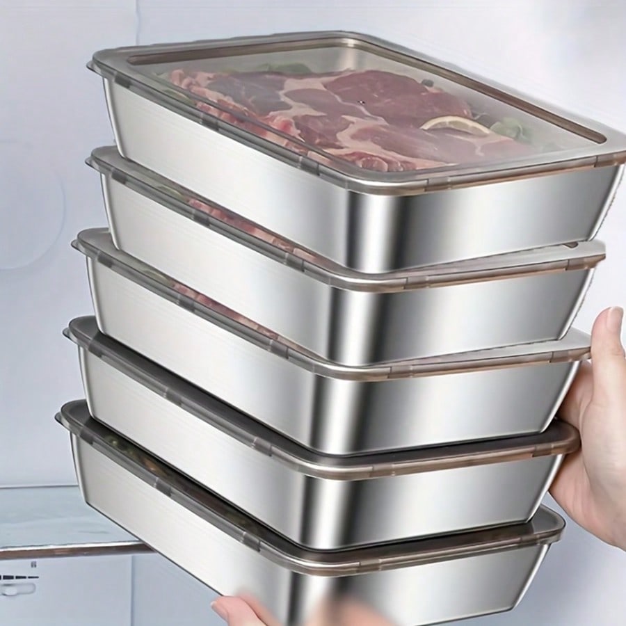 Ensemble de 5 récipients de co - Xl Food Storage Containers With Lids avis et prix