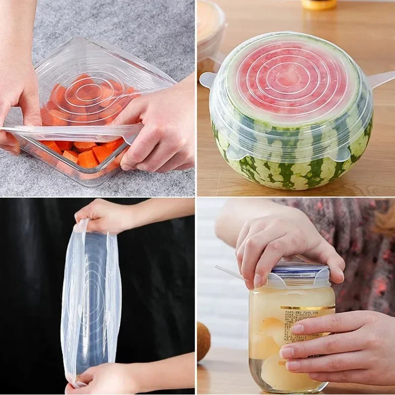 Couvercle en silicone réutilis - Silicone Stretch Lid avis et prix