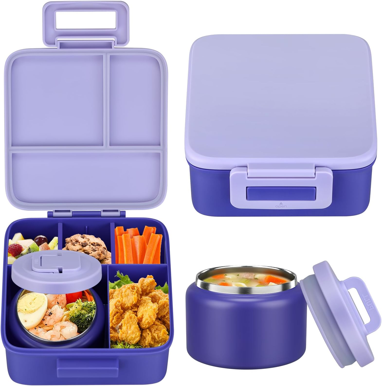 1 ensemble de boîtes à lunch B - Food Storage Safety avis et prix