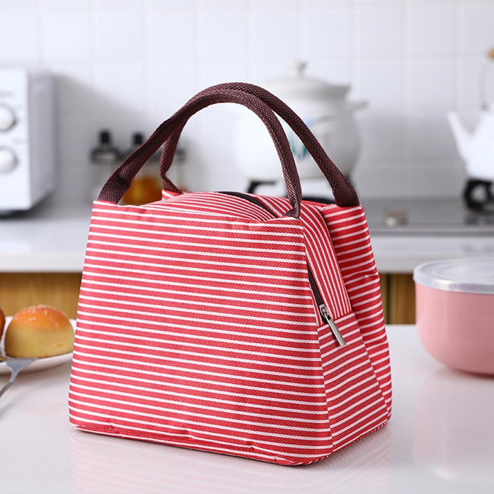 Sac à déjeuner à rayures pour  - Food Storage Thermos avis et prix