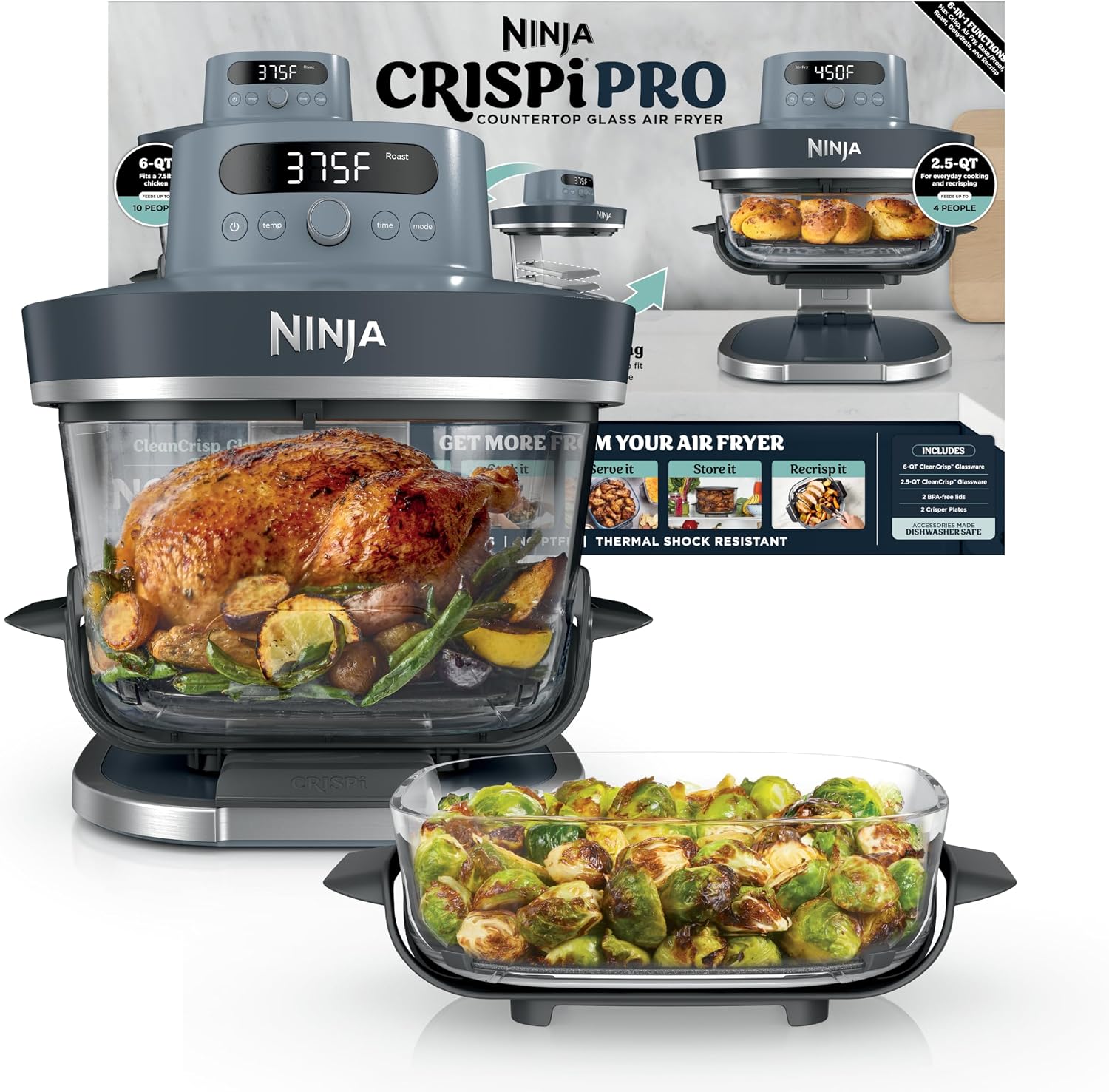 Friteuse à air Ninja Crispi Pr - Food Storage Safety avis et prix