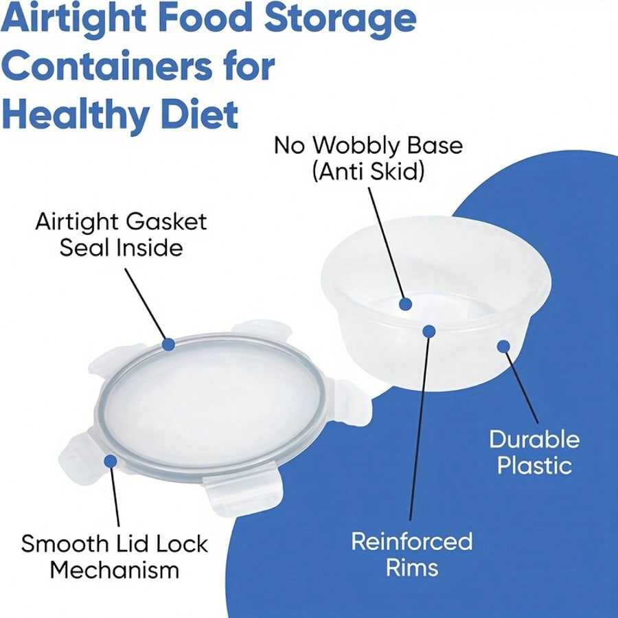 Ensemble de 24 contenants alim - Food Storage Prep Containers avis et prix